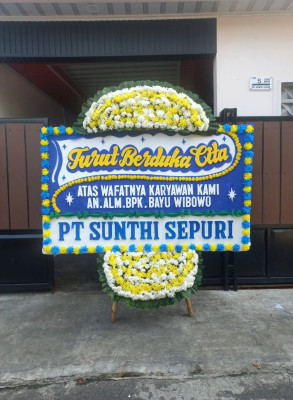 Papan Bunga Duka di Pandih Batu